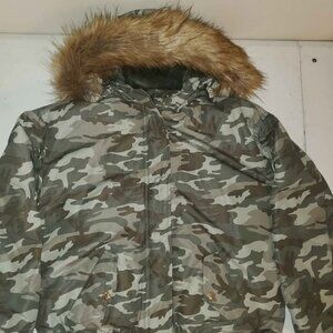 Justice Camo Camouflage Puffer Jacket